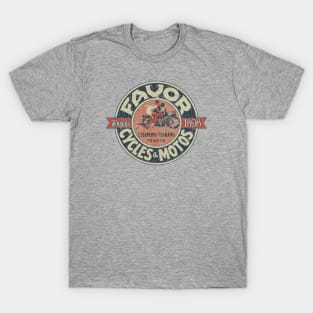 Favor Cycles & Motos 1898 T-Shirt